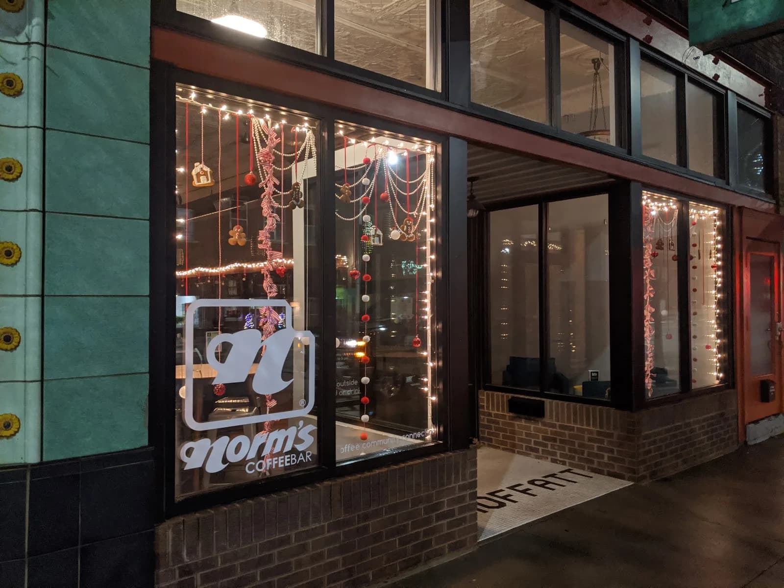 Norm's Coffee Bar in Newton, specialty coffee cafe