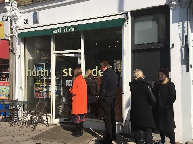 North Street Deli in London, specialty coffee cafe