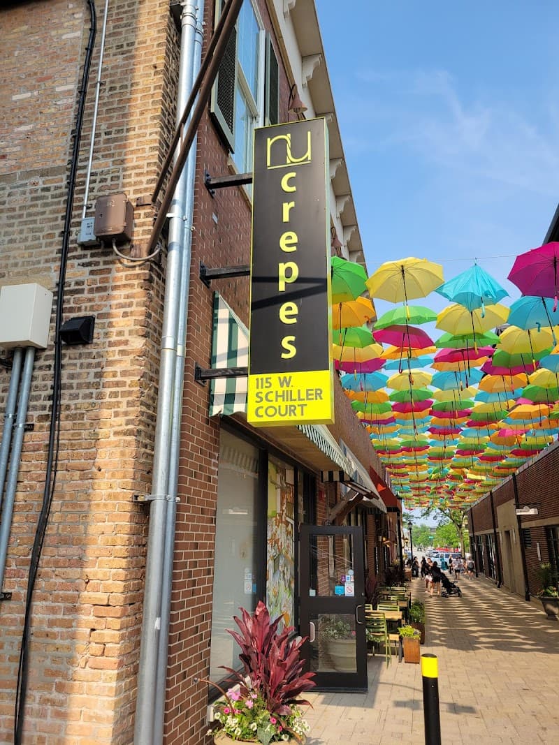 Nu Crepes in Chicago, specialty coffee cafe