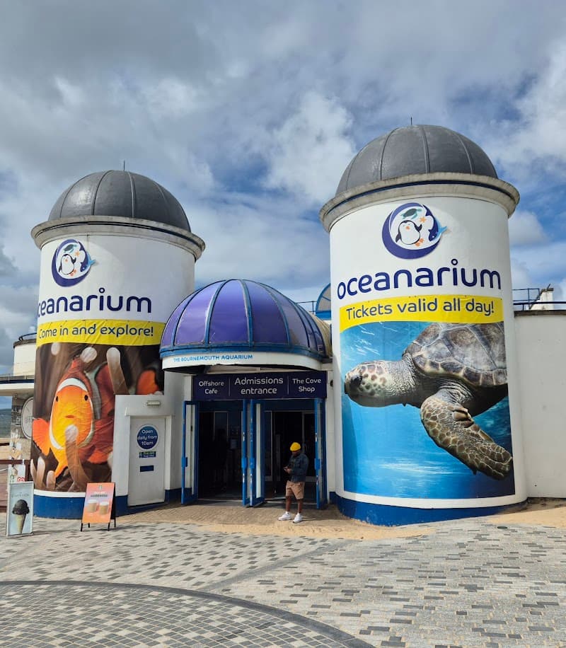 Oceanarium in Bournemouth, specialty coffee cafe