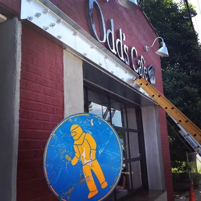 Odd's Cafe in Asheville, specialty coffee cafe