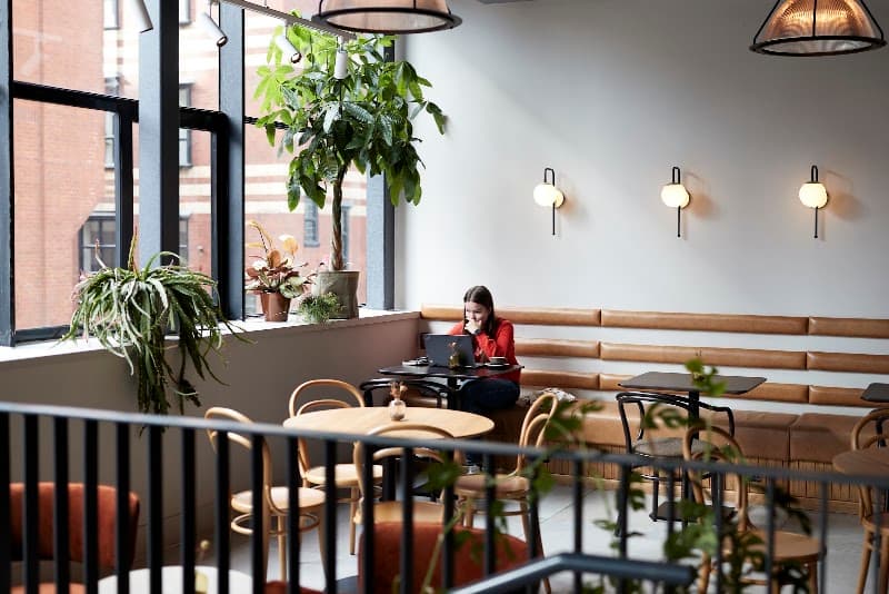 OFF THE PRESS in Manchester, specialty coffee cafe