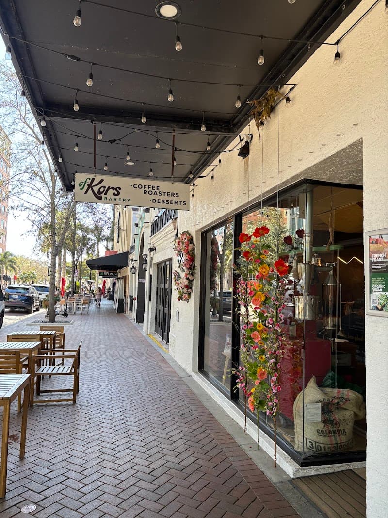 ofKors BAKERY in Sarasota, specialty coffee roaster