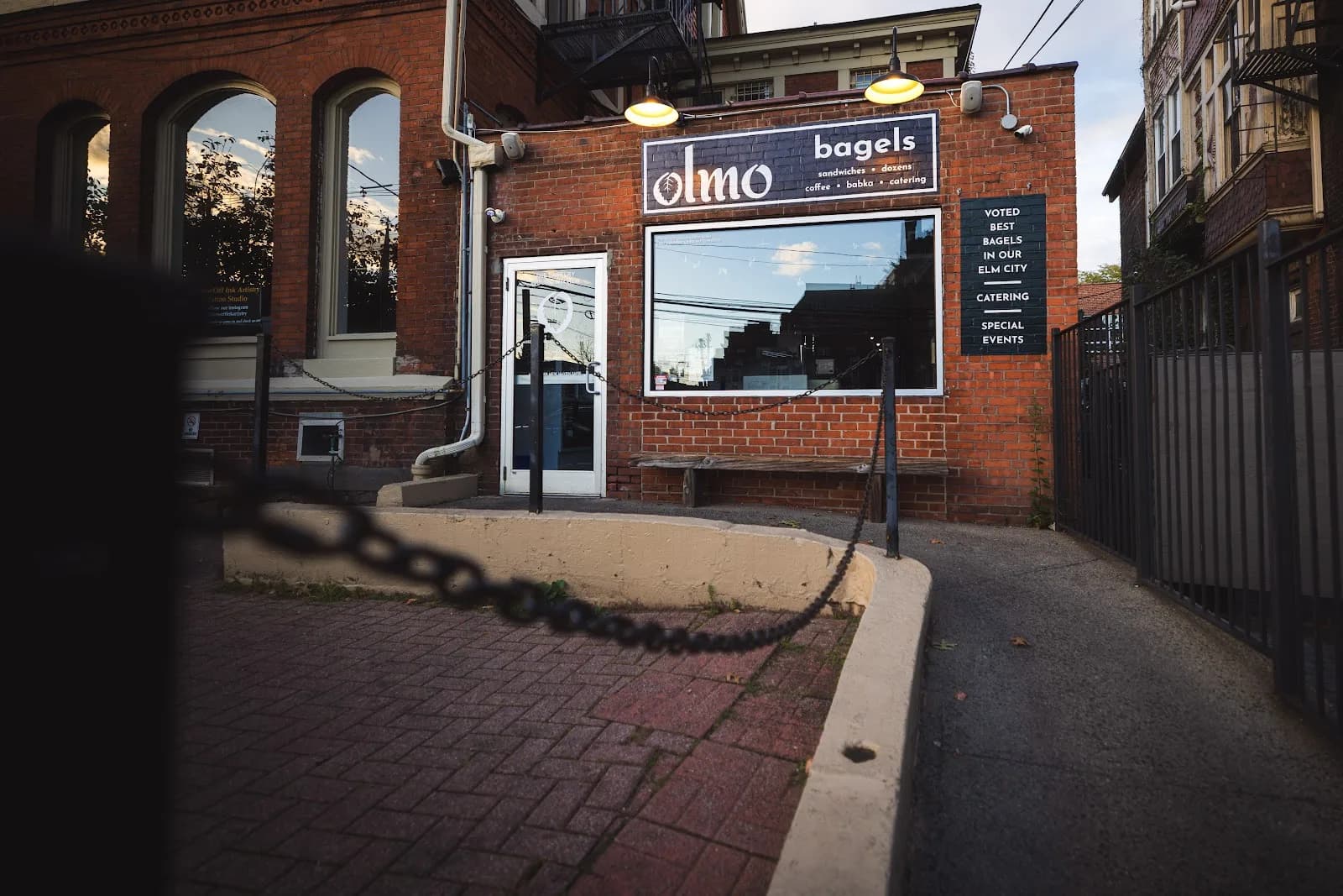 Olmo in New Haven, specialty coffee cafe