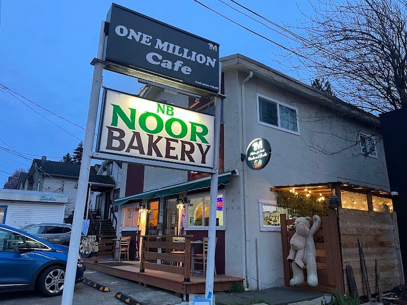 One million cafe in Seattle, specialty coffee cafe