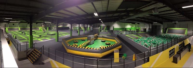 Orbital Trampoline Park in Luton, specialty coffee cafe