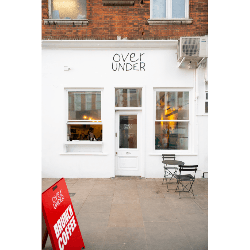 Over Under Coffee in London, specialty coffee cafe