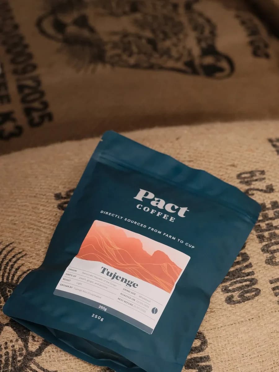 Pact Coffee Roastery in Haslemere, specialty coffee roaster