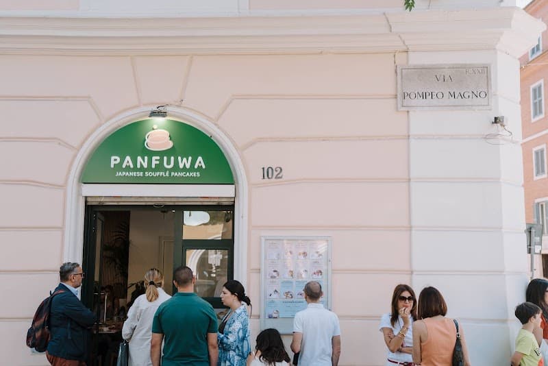 Panfuwa in Rome, specialty coffee cafe