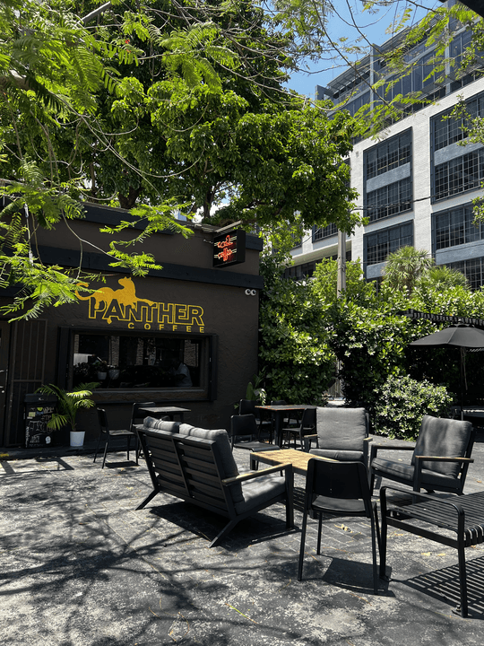 Panther Coffee - Wynwood in Miami, specialty coffee cafe