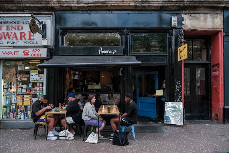 Papercup Coffee Company in Glasgow, specialty coffee cafe