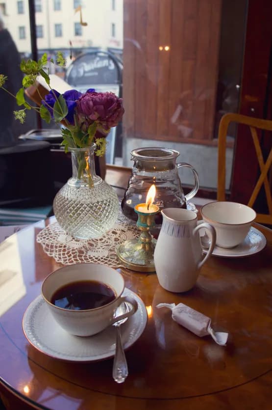 Pärlans Konfektyr in Stockholm, specialty coffee cafe