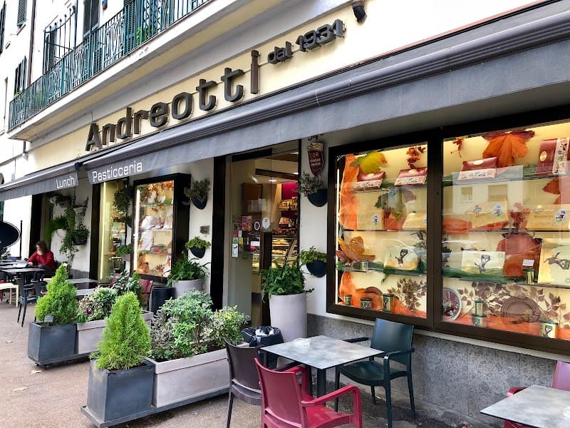 Pasticceria Andreotti dal 1931 in Rome, specialty coffee cafe