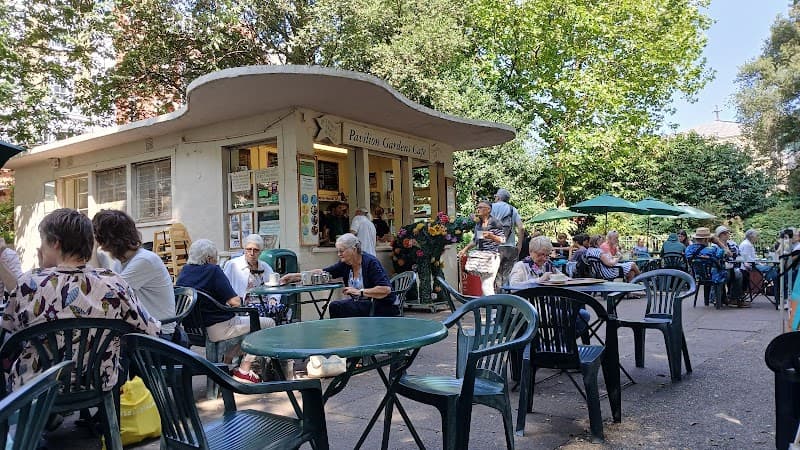Pavilion Gardens Cafe in Brighton, specialty coffee cafe