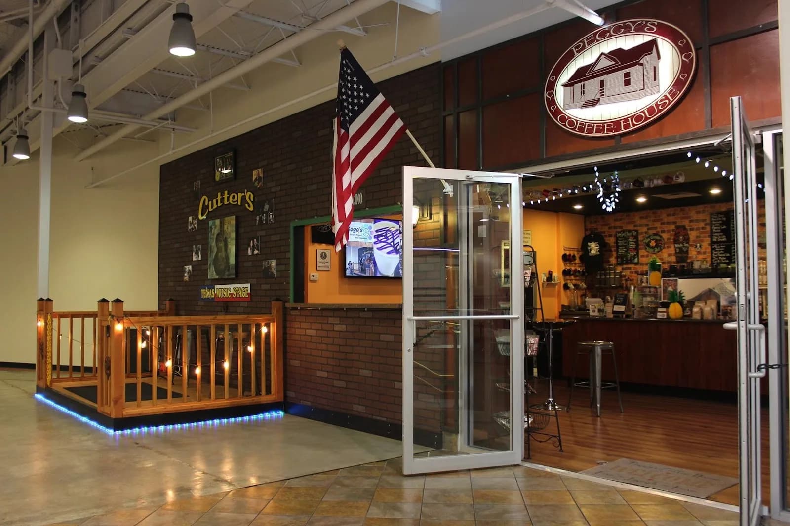 Peggy's Coffee House in Temple, specialty coffee cafe