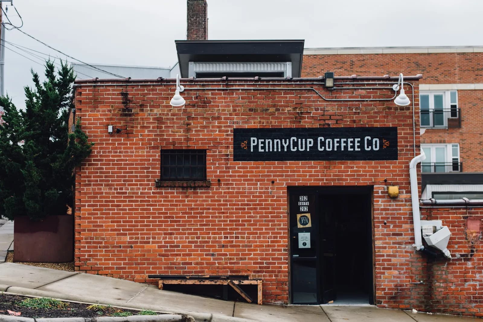 PennyCup Coffee Co. in Asheville, specialty coffee cafe