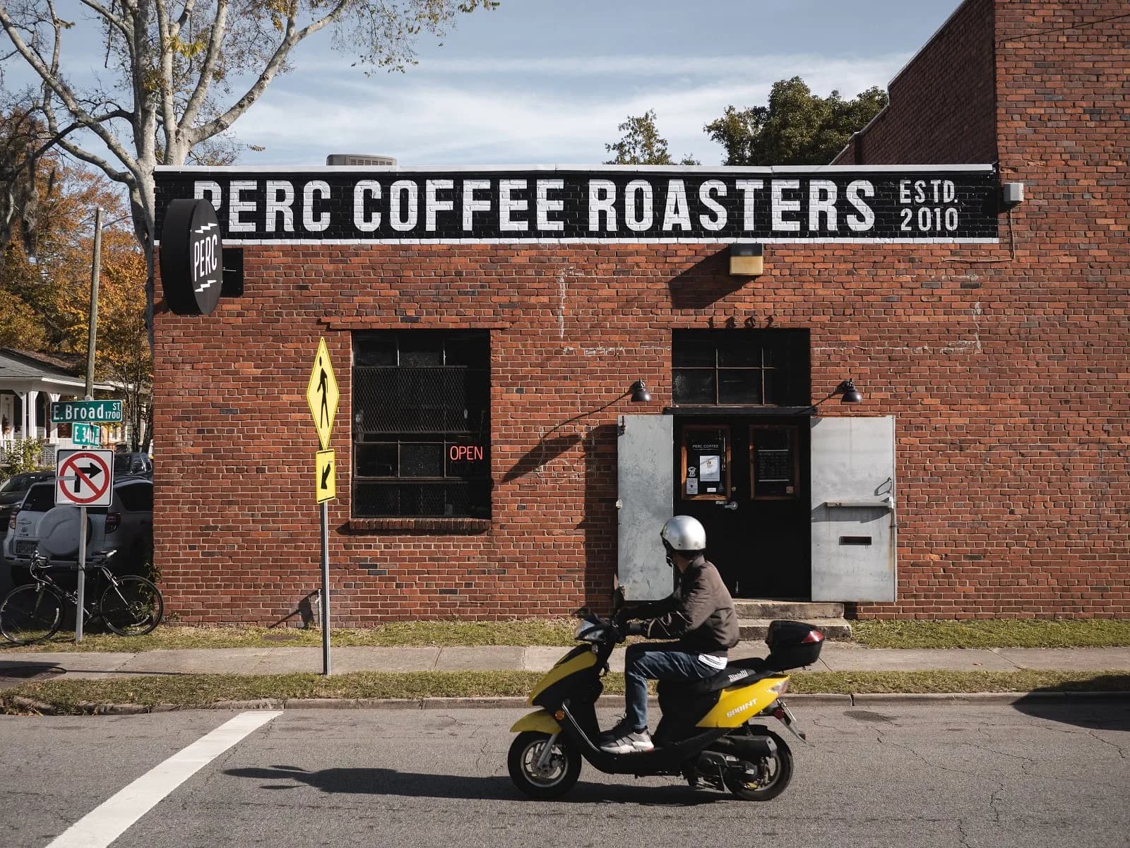 PERC Coffee in Savannah, specialty coffee cafe