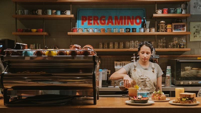PERGAMINO Coffee Via Primavera in Medellín, specialty coffee cafe