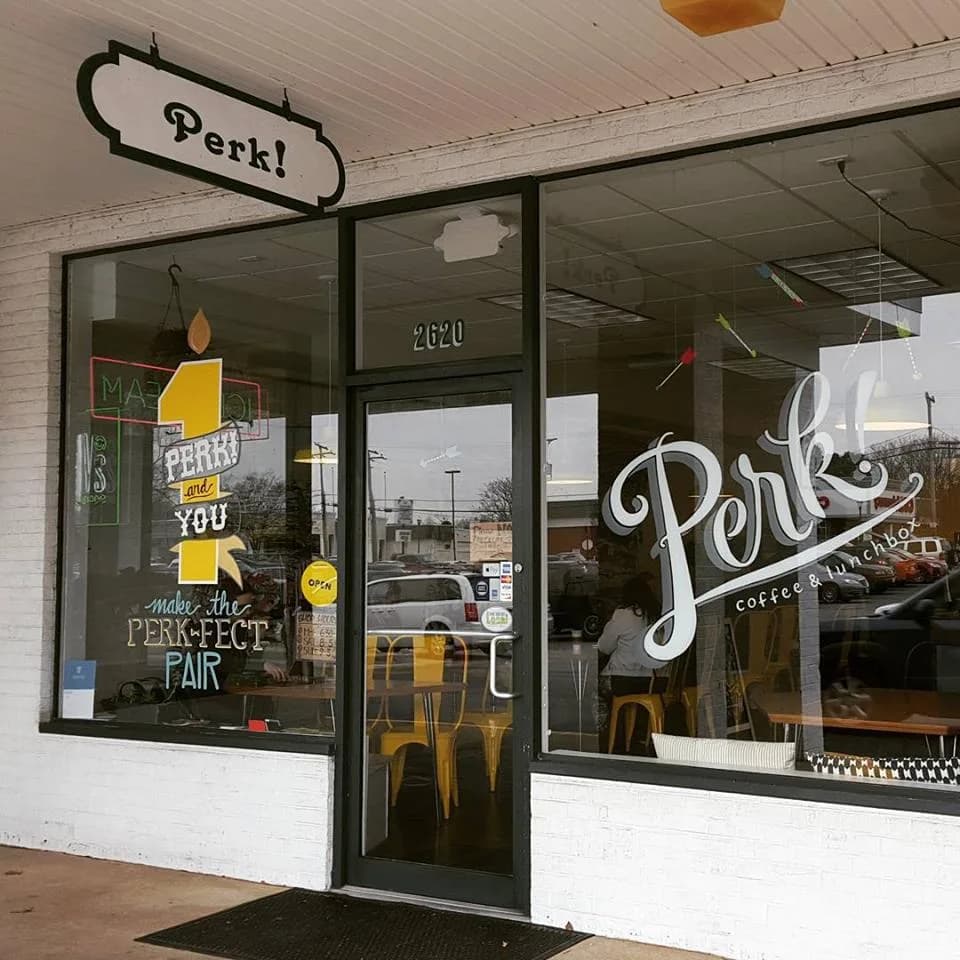 Perk! Coffee & Lunchbox in Richmond, specialty coffee cafe