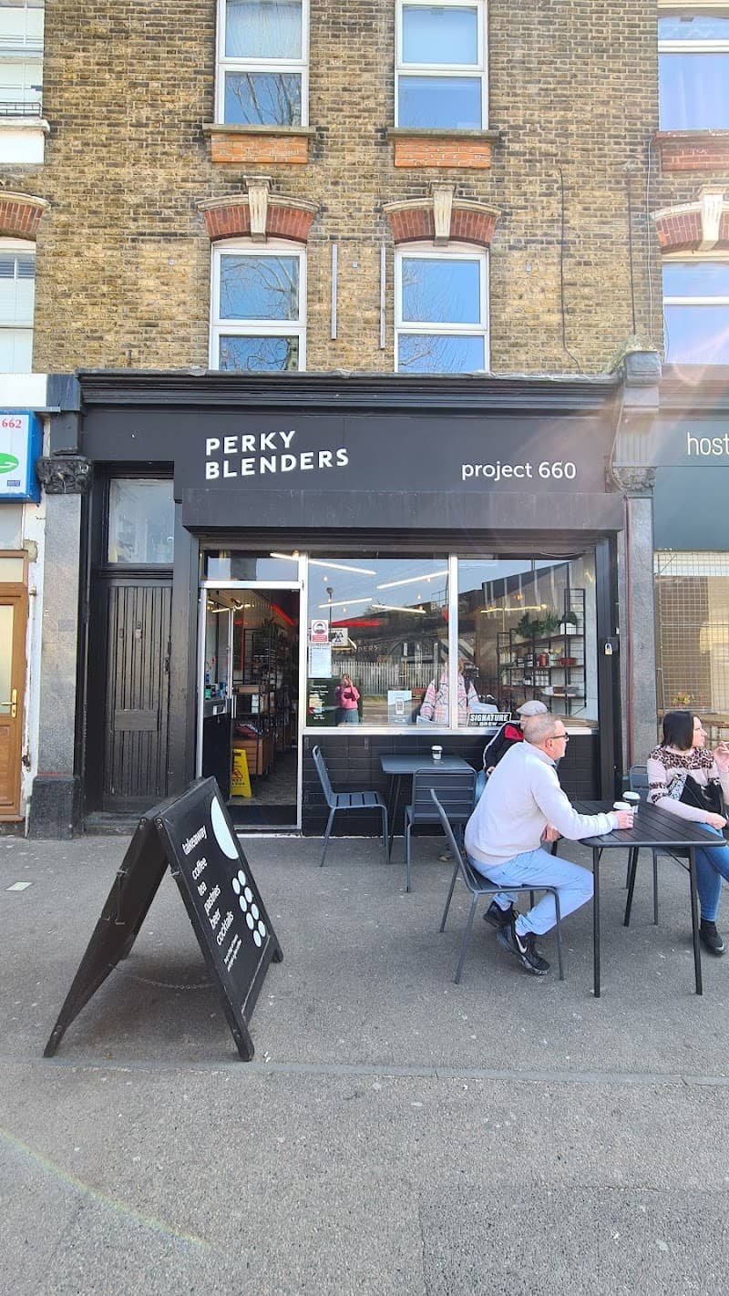 Perky Blenders - Project 660 in London, specialty coffee cafe