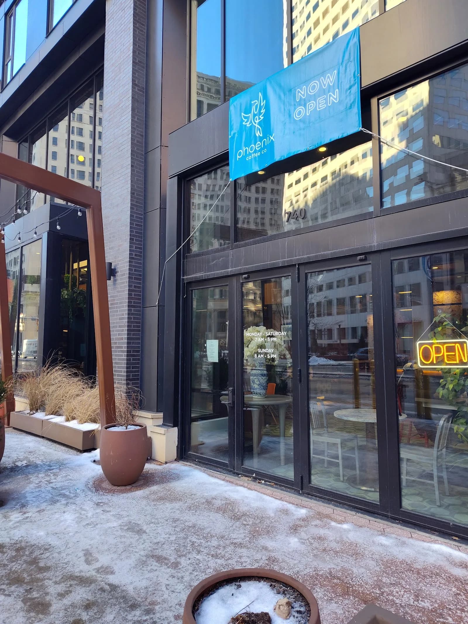 Phoenix Coffee Company in Cleveland, specialty coffee cafe