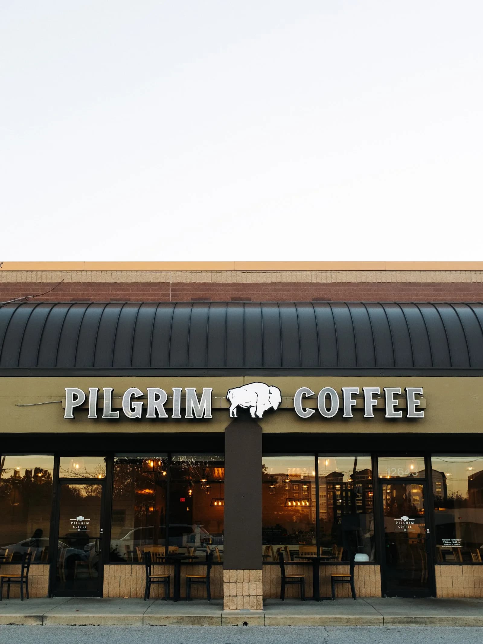 Pilgrim Coffee Company in Overland Park, specialty coffee cafe