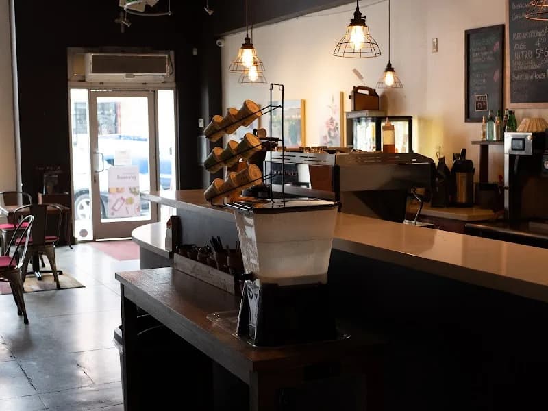 Pilgrim's Coffeehouse in Fullerton, specialty coffee roaster