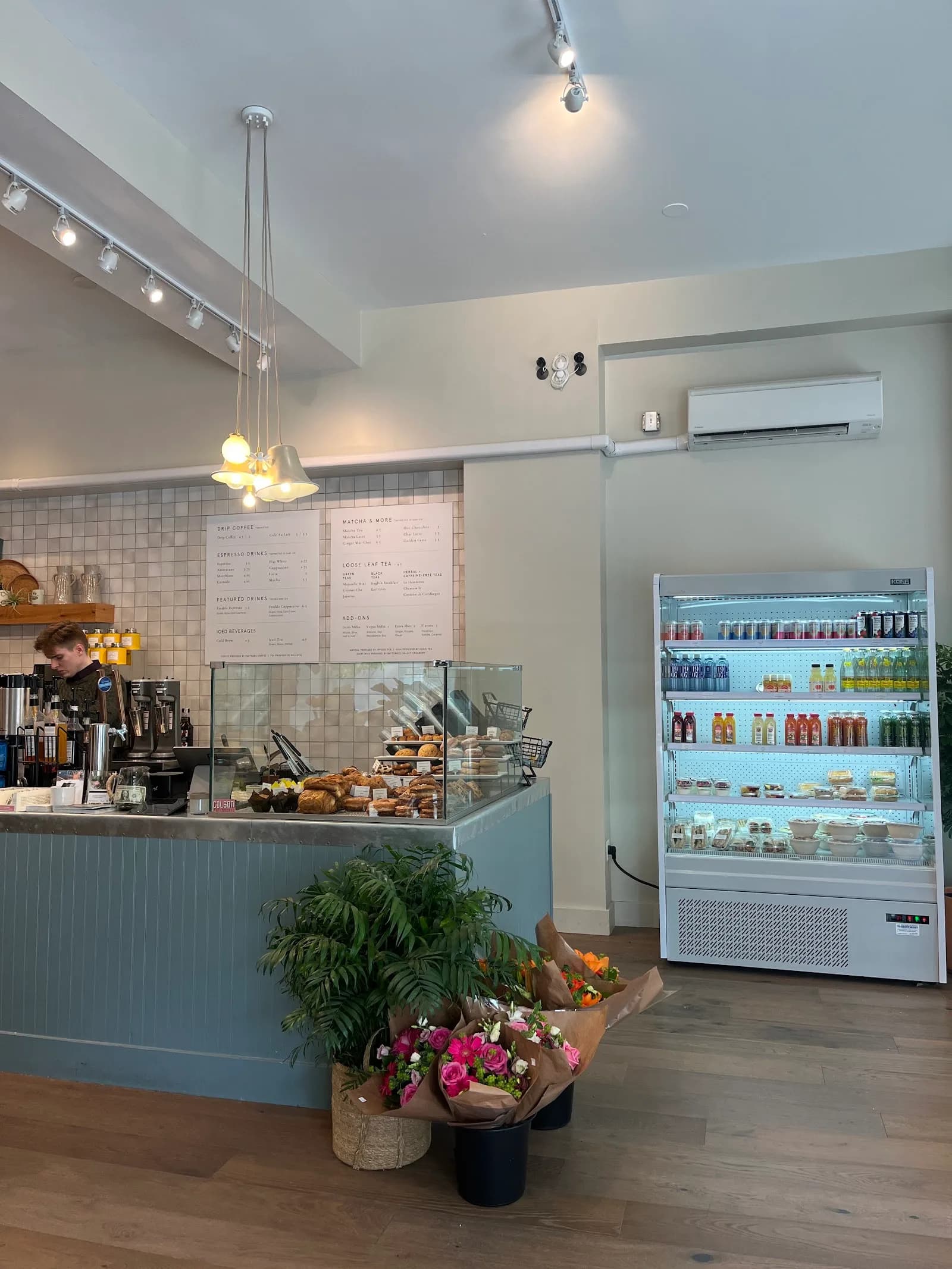 PlantShed Cafe in New York City, specialty coffee cafe