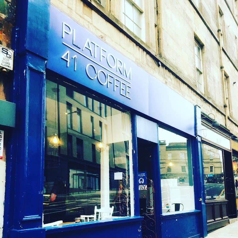 Platform 41 Coffee in Edinburgh, specialty coffee cafe