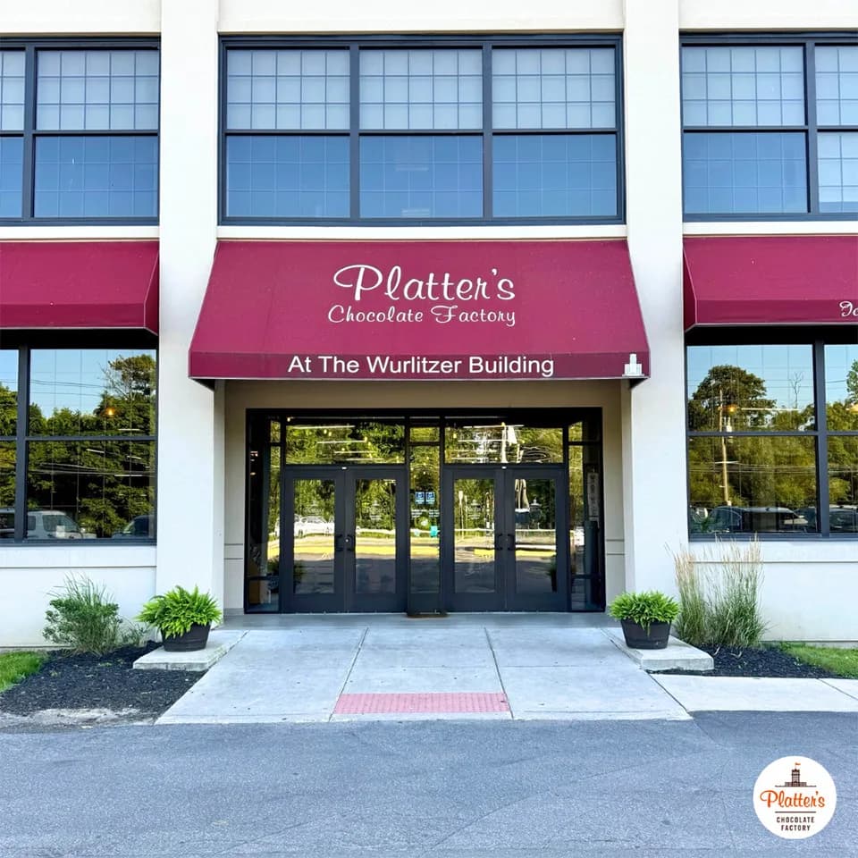 Platter's Chocolate Factory in North Tonawanda, specialty coffee cafe