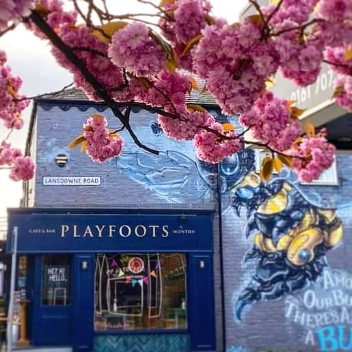 Playfoots Cafe & Bar in Salford, specialty coffee cafe