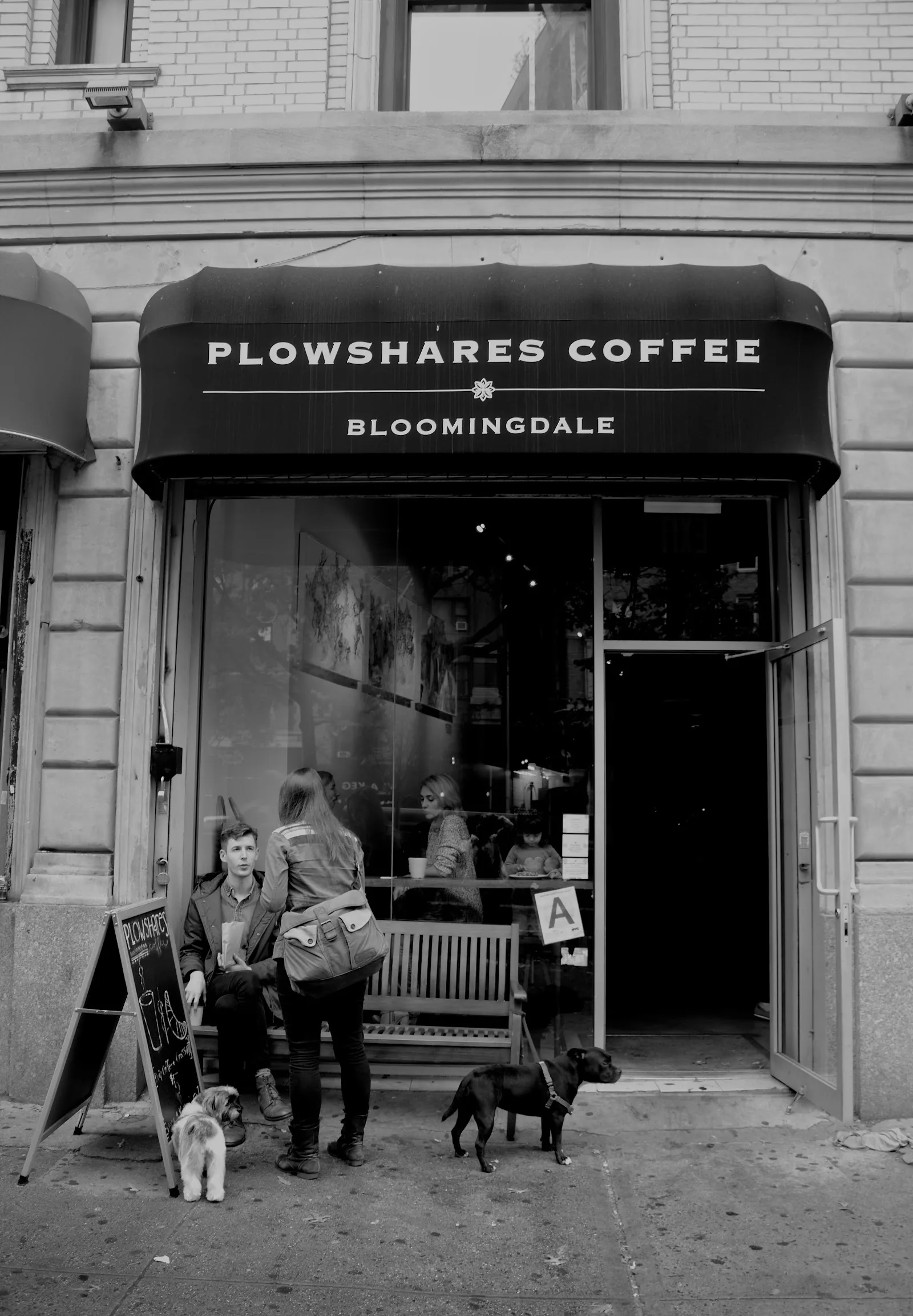 Plowshares Coffee Bloomingdale in New York City, specialty coffee cafe