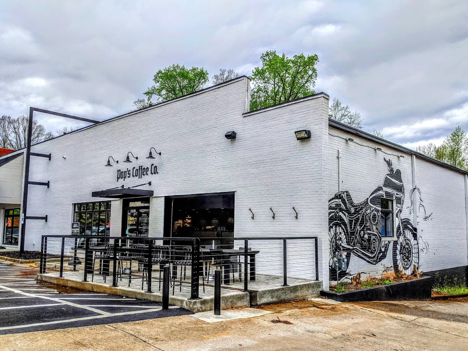 Pop's Coffee Co. in Atlanta, specialty coffee cafe
