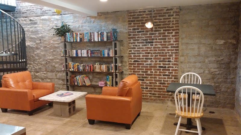 Porter Books and Bread in Indianapolis, specialty coffee cafe