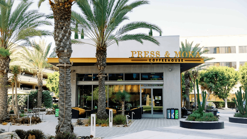 Press & Moka in Newport Beach, specialty coffee cafe