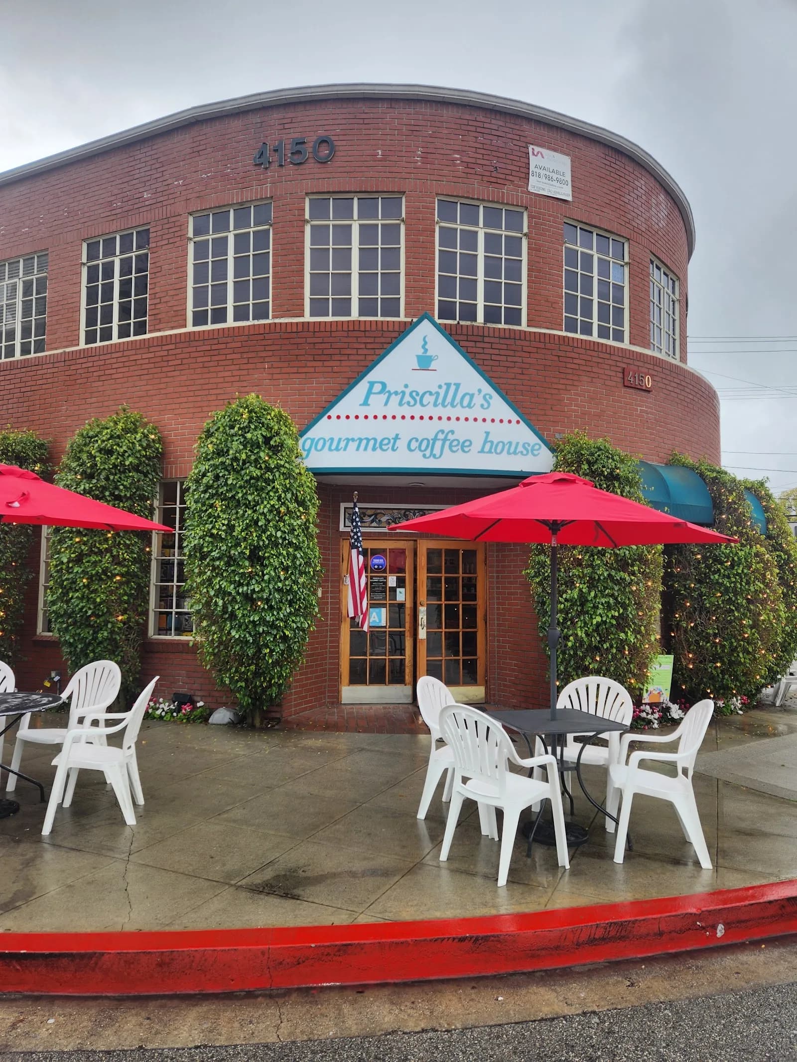 Priscilla's Gourmet Coffee Tea & Gifts in Los Angeles, specialty coffee cafe