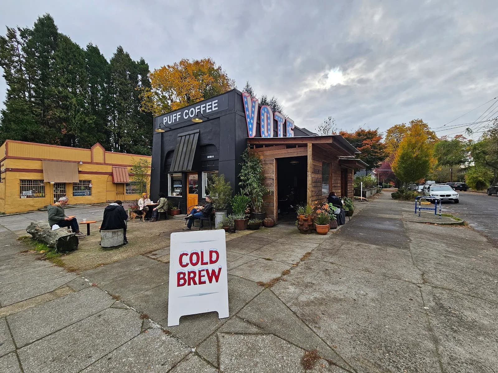 Puff Coffee in Portland, specialty coffee roaster