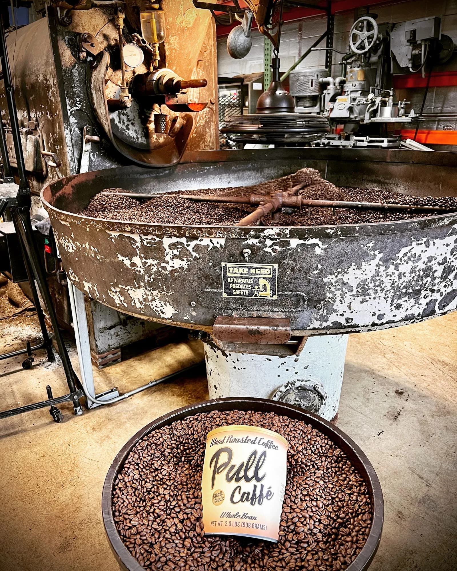 Pull Caff'e Coffee Roasters and Wood Fired Bakery in Battle Ground, specialty coffee roaster