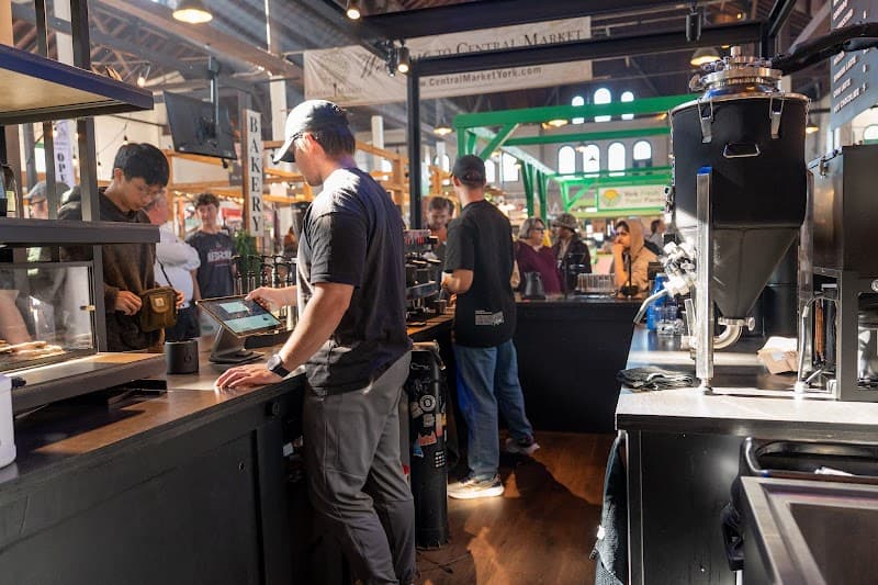 Pullshot Coffee Roasters in Harrisburg, specialty coffee cafe
