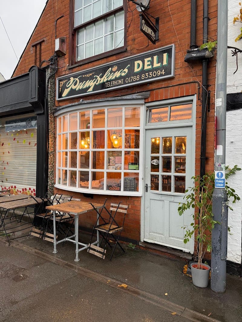 Pumpkins Deli in Rugby, specialty coffee cafe
