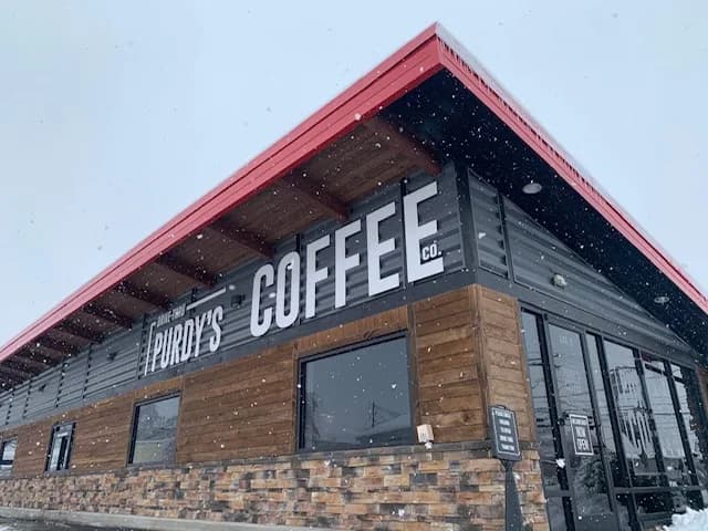 Purdy's Coffee Co. in Richmond, specialty coffee cafe