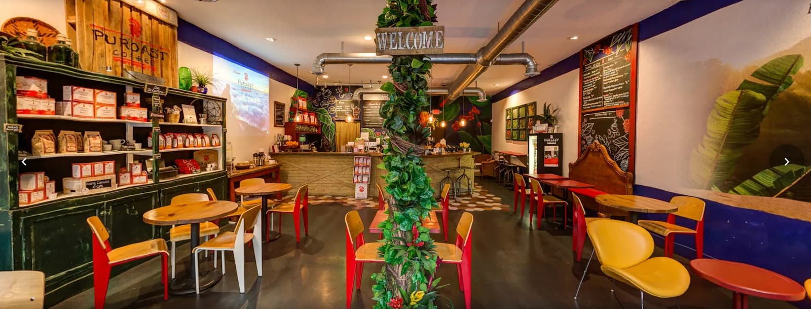 Puroast Coffee in Miami, specialty coffee cafe