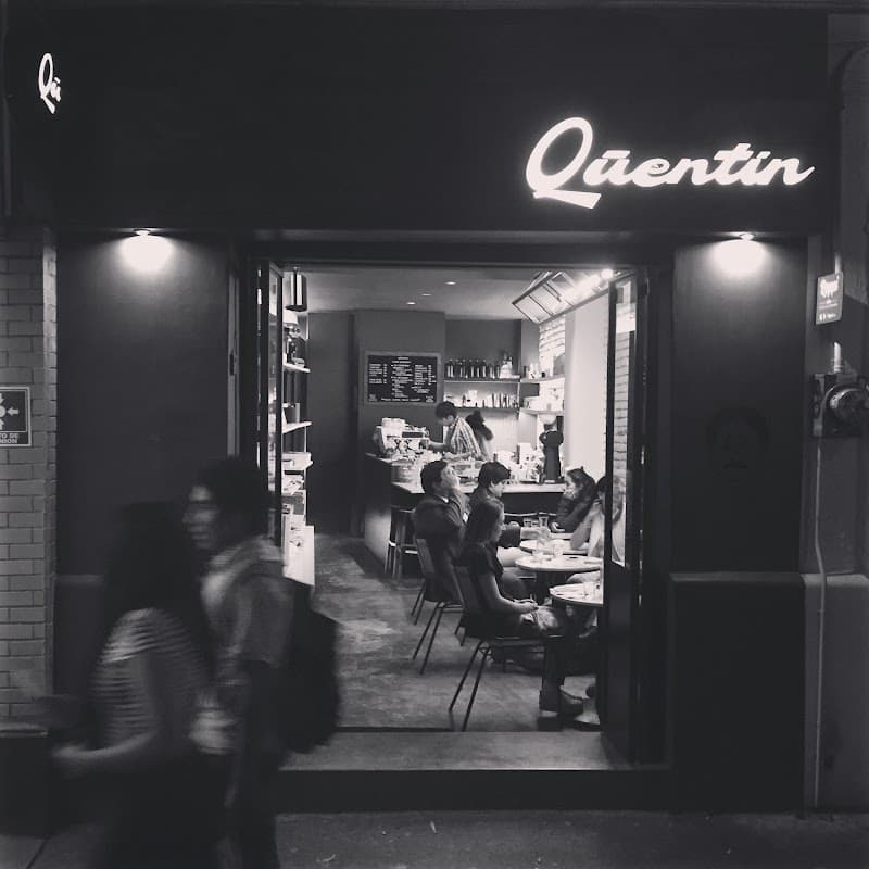 Qūentin Café in Mexico City, specialty coffee cafe