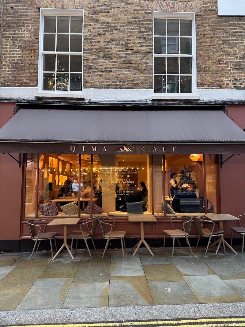 Qima Cafe in London, specialty coffee roaster