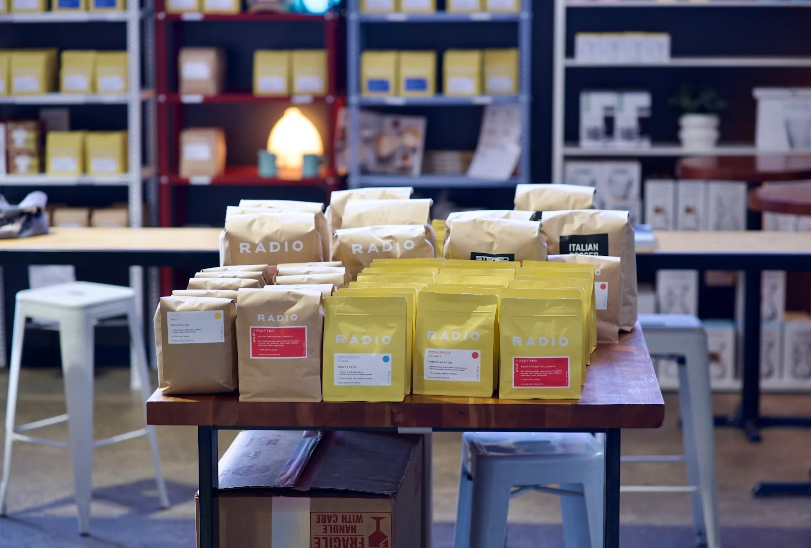 Radio Roasters Coffee in Atlanta, specialty coffee roaster