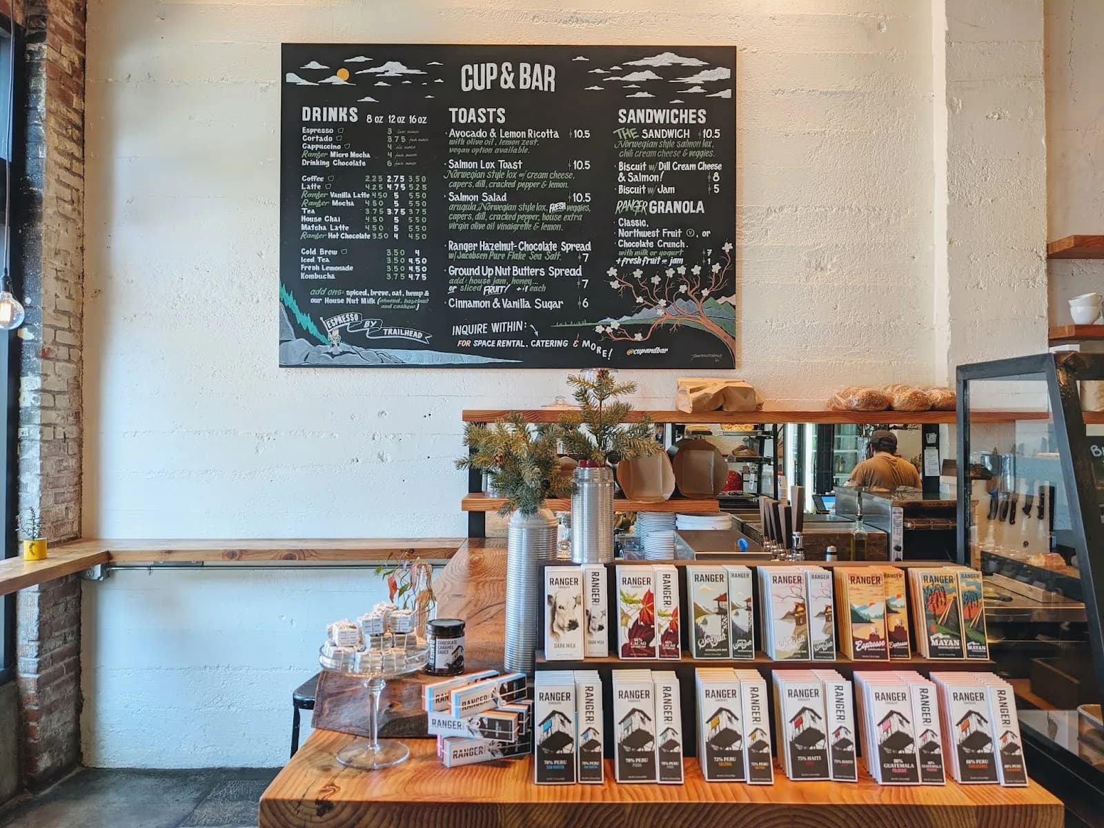 Ranger Chocolate Co. in Portland, specialty coffee cafe