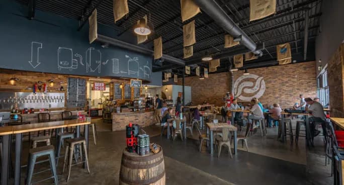 Red Horn Coffee House and Brewing Co. in Austin, specialty coffee cafe