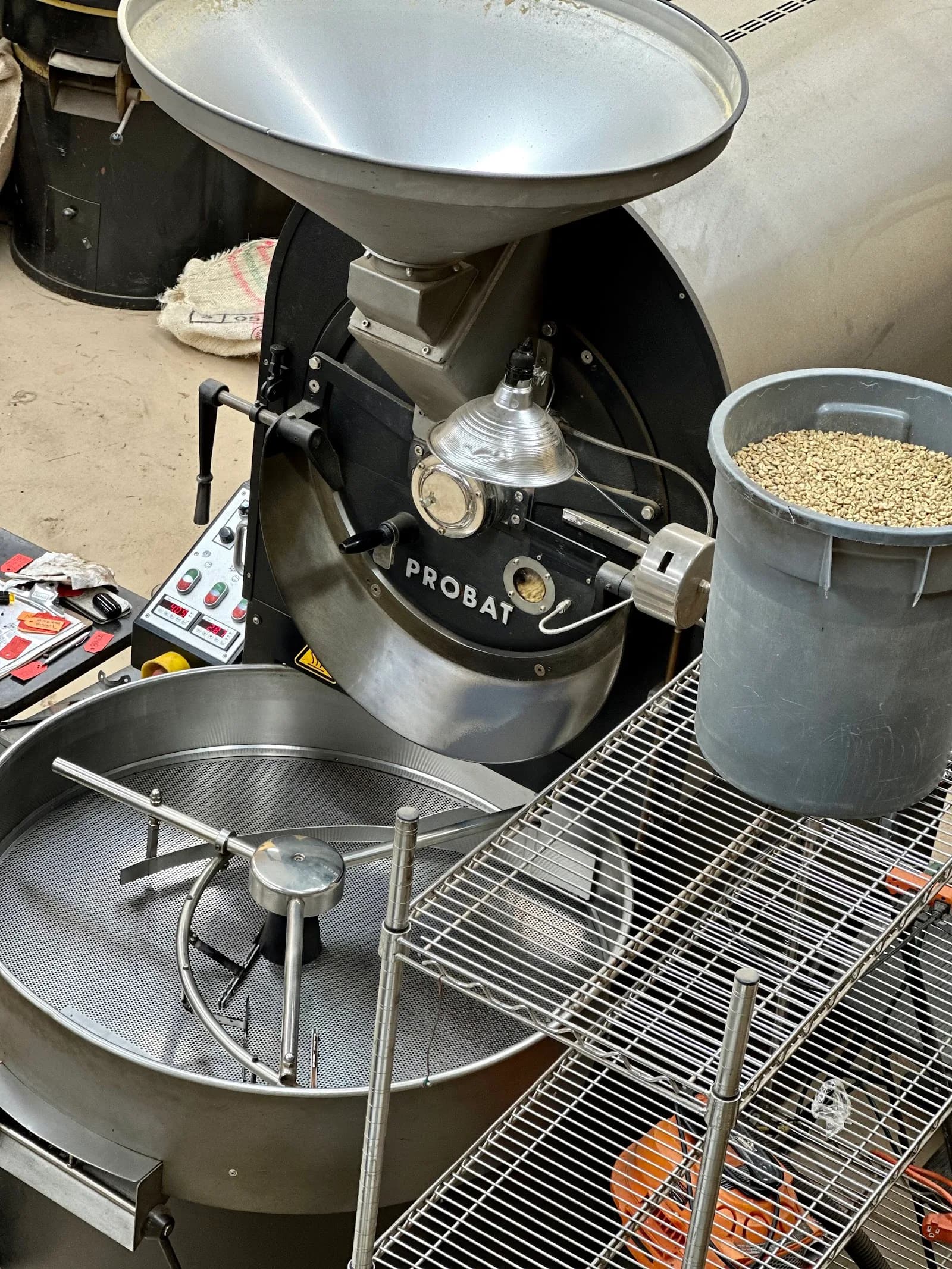 Red House Roasters Coffee in Newark, specialty coffee roaster