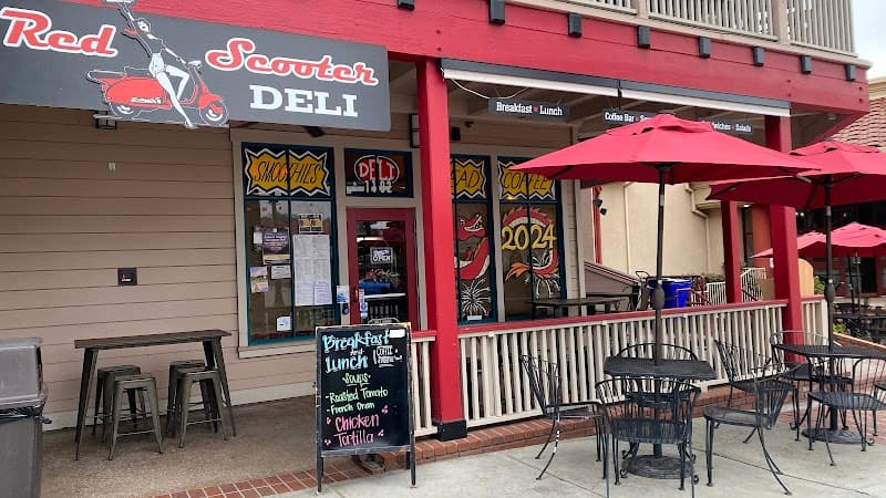 Red Scooter Deli in Paso Robles, specialty coffee cafe