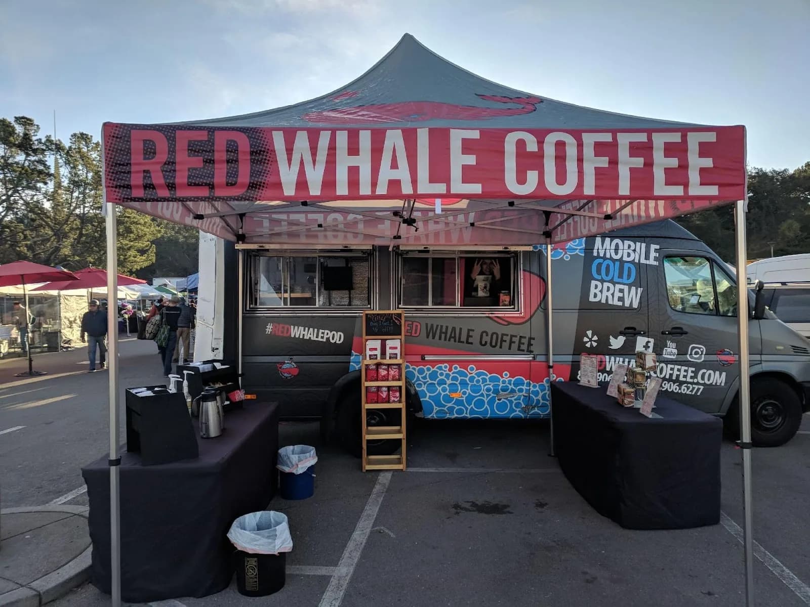 Red Whale Coffee in San Francisco, specialty coffee roaster